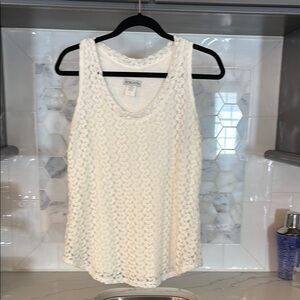 Kokoon Sleeveless Tank Top with Scoop Neckline- small
